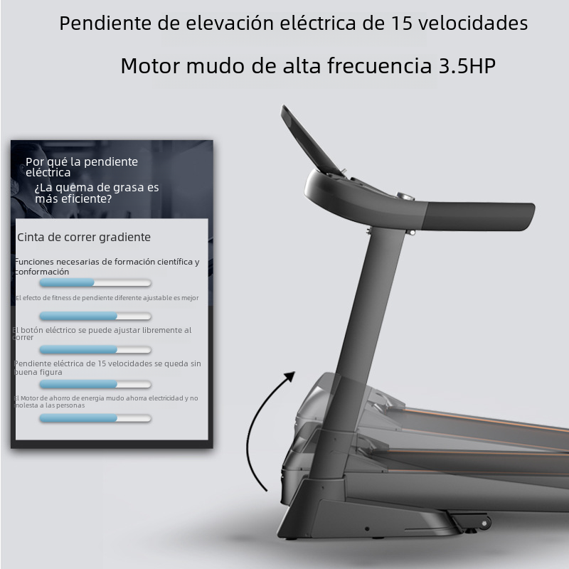 Commercial Electric Incline Treadmill for Home Use